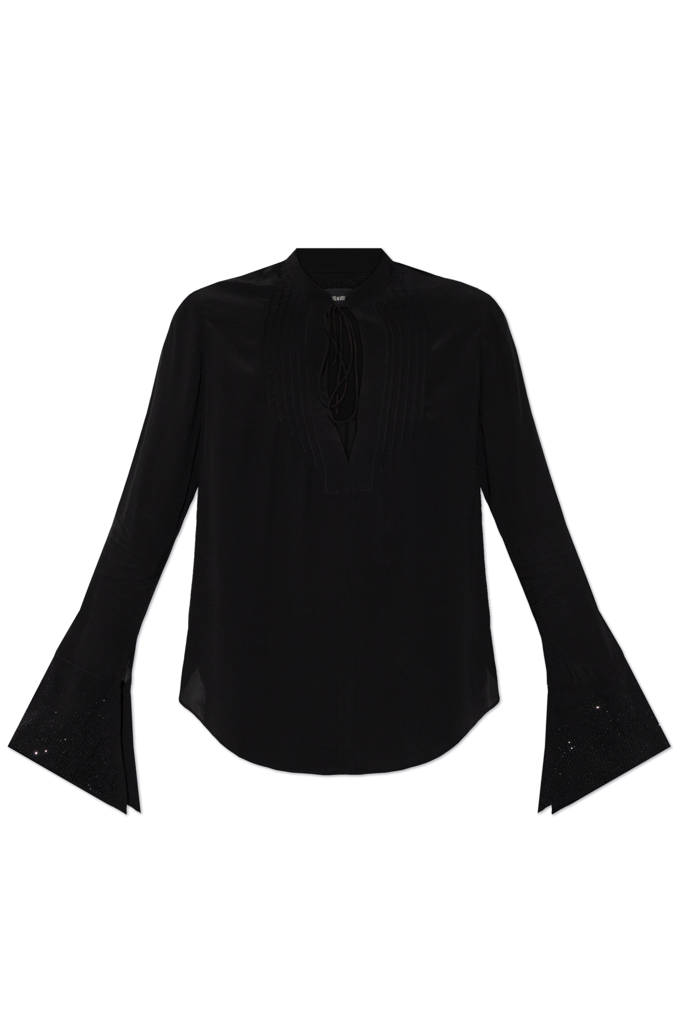 売れ筋商品|||ザディグ エ ヴォルテール シャツ レディース トップス TAIKA - Blouse - black Black Top 'Taika' Zadig & Voltaire - Vitkac AS